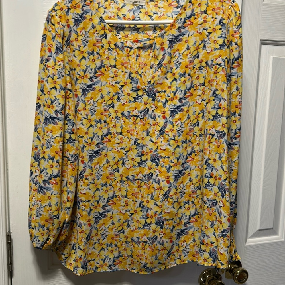 Sunflower long sleeveve blouse